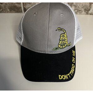 Don't Tread On Me Mesh Back Hat Embroidery
